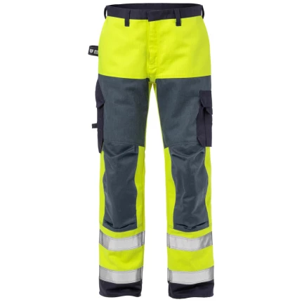 Flame hi-vis bukser kl. 2 2585 Flame hi-vis bukser kl. 2 2585