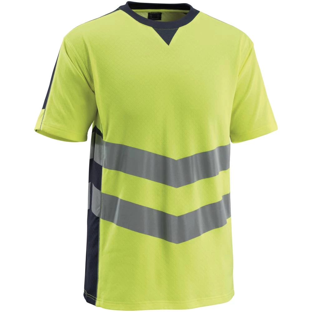 Sandwell T-shirt hi-vis gul/mørk marine 2XL Sandwell T-shirt hi-vis gul/mørk marine 2XL