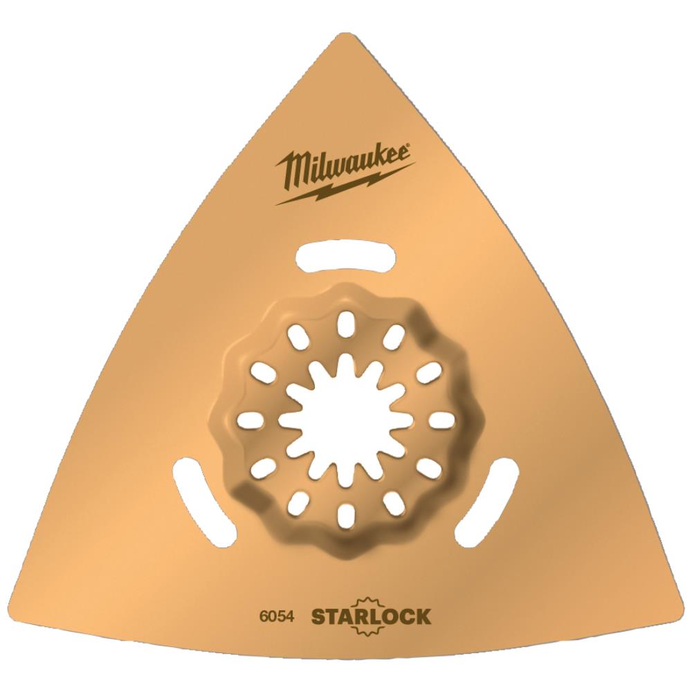 MT rasp 80mm trekant m/hårdmetalkorn, Starlock MT rasp 80mm trekant m/hårdmetalkorn, Starlock