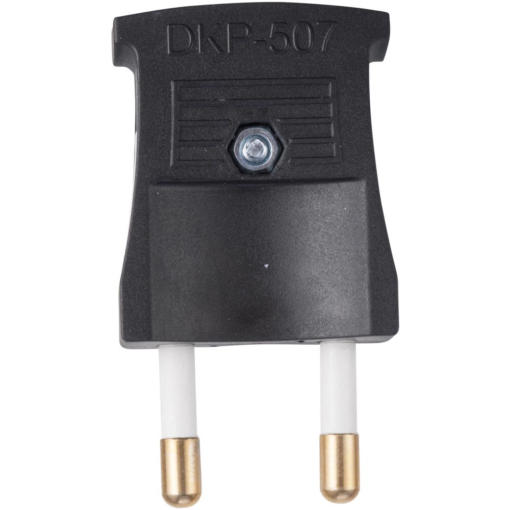 Stikprop flad sort Stikprop flad sort