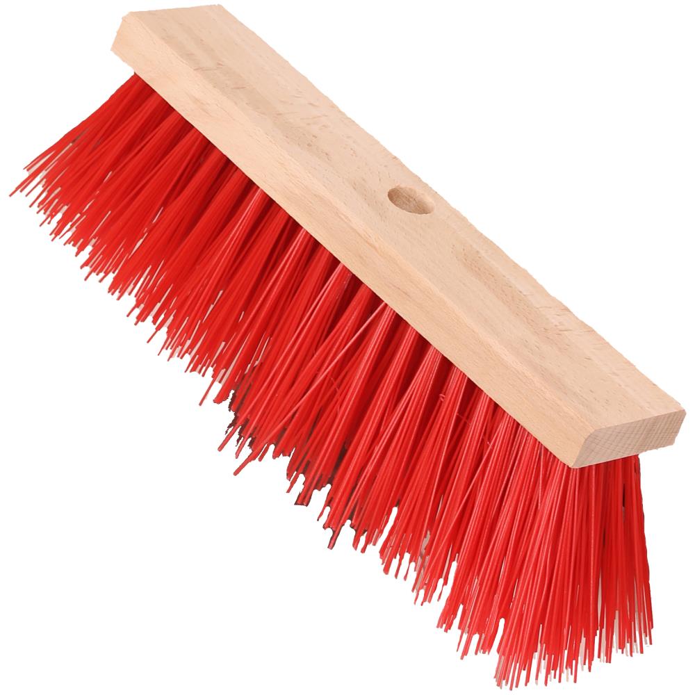 Galax kost 80 cm røde nylon hår Galax kost 80 cm røde nylon hår