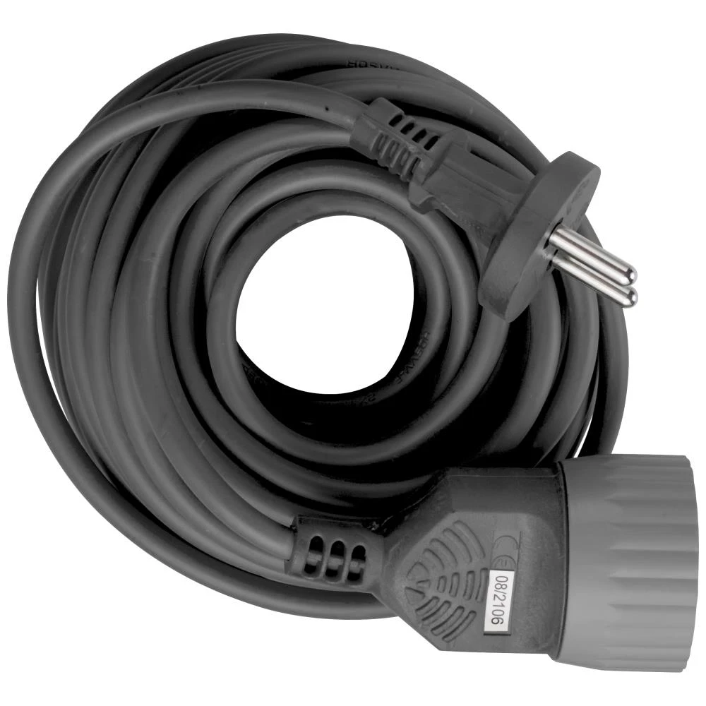 Kabelsæt u/jord 2G1,5mm² 5mtr sort Kabelsæt u/jord 2G1,5mm² 5mtr sort