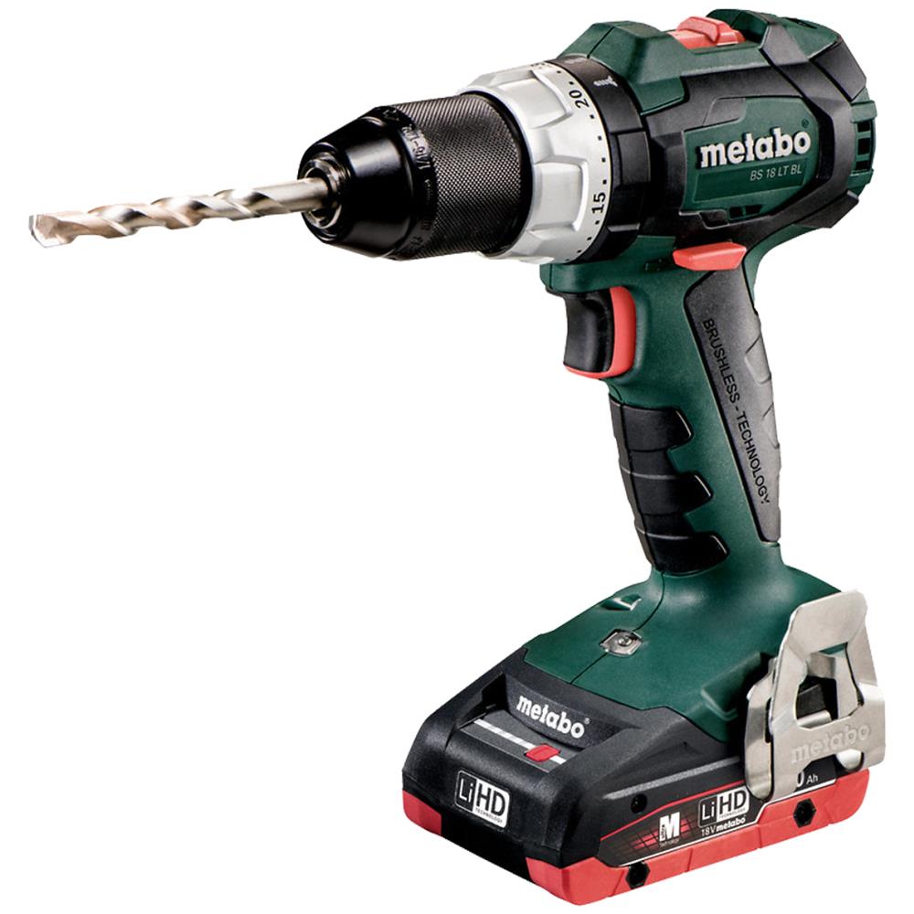 Metabo Bore-/skruemaskine BS 18 LT BL 2×4,0 LIHD Metabo Bore-/skruemaskine BS 18 LT BL 2×4,0 LIHD