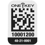 One-Key ID-mærker små t/plast AIDTSP-200, 200stk One-Key ID-mærker små t/plast AIDTSP-200, 200stk
