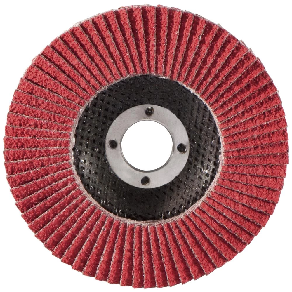 Lamelslibeskive skrå 125mm P60 keramiske korn Lamelslibeskive skrå 125mm P60 keramiske korn