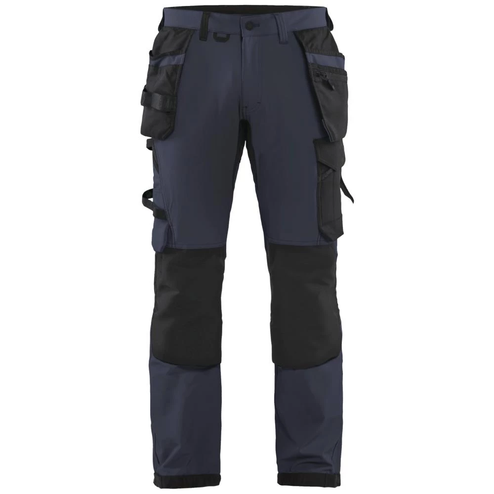 Håndværkerbuks 1522 stretch mørk marine/sort C44 Håndværkerbuks 1522 stretch mørk marine/sort C44