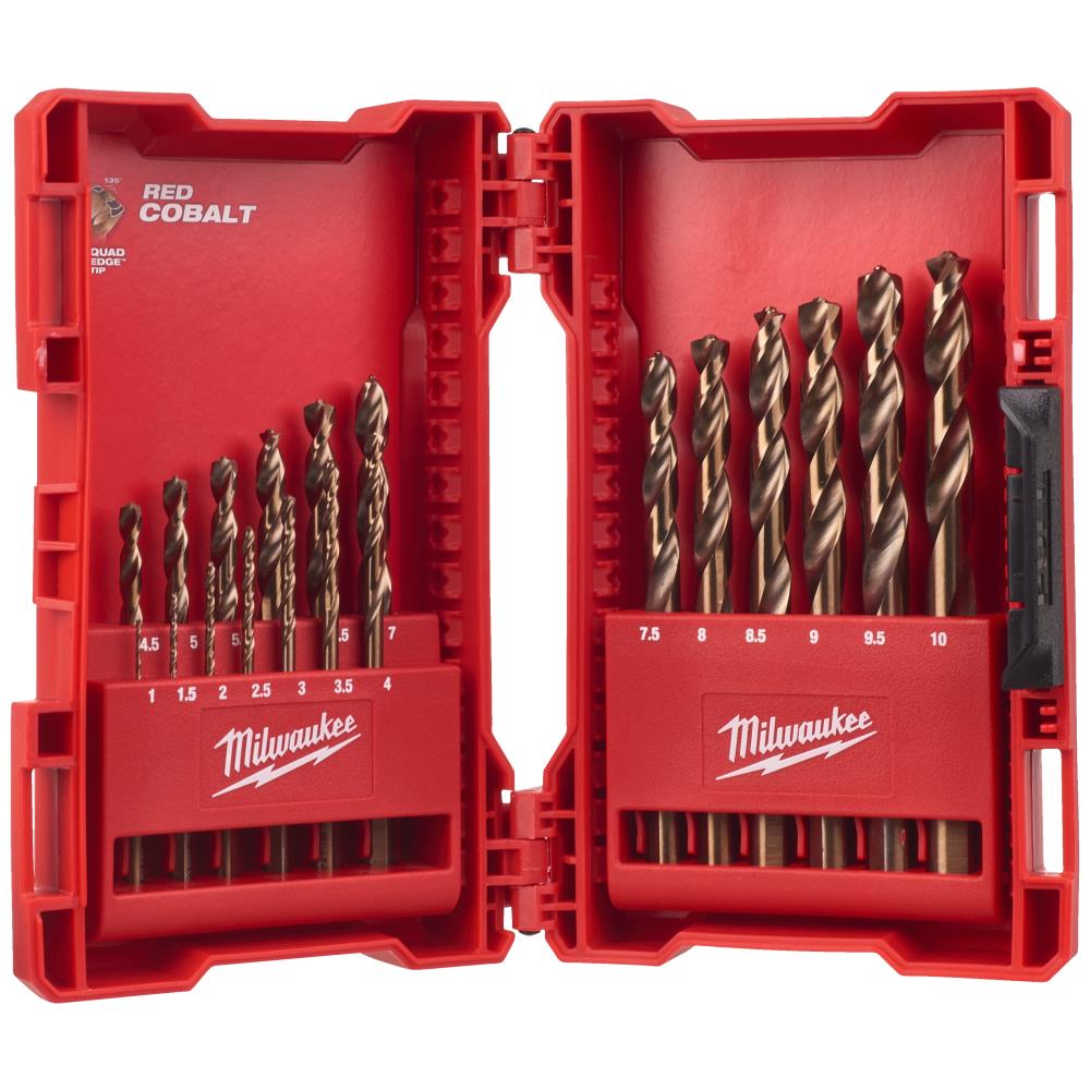 Spiralbor DIN338 HSS-Co5, 1,0-10,0mm, sæt 19stk Spiralbor DIN338 HSS-Co5, 1,0-10,0mm, sæt 19stk