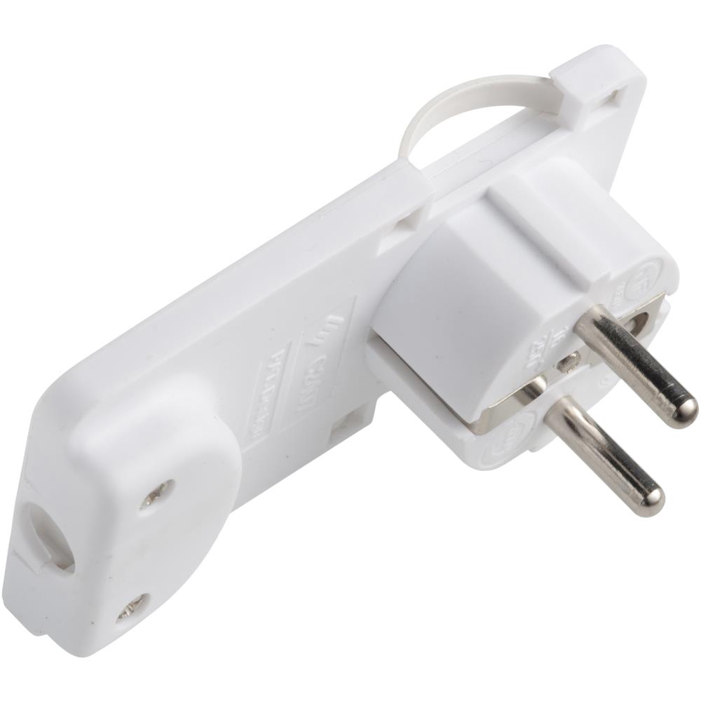 Vinkelstikprop Schuko flad Vinkelstikprop Schuko flad