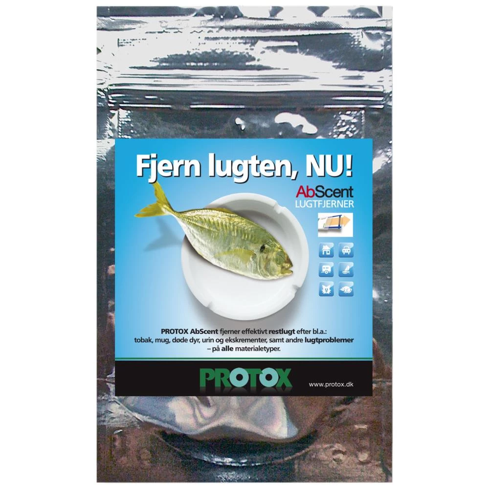 Protox AbScent lugtsaneringsmiddel, pose t/ophæng Protox AbScent lugtsaneringsmiddel, pose t/ophæng