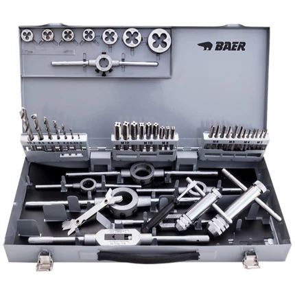 Baer spiraltapsæt m/bor M3-12