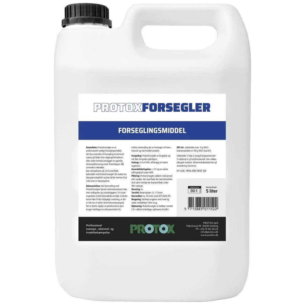 Protox Forsegler middel til skimmelsvamp 5 ltr Protox Forsegler middel til skimmelsvamp 5 ltr
