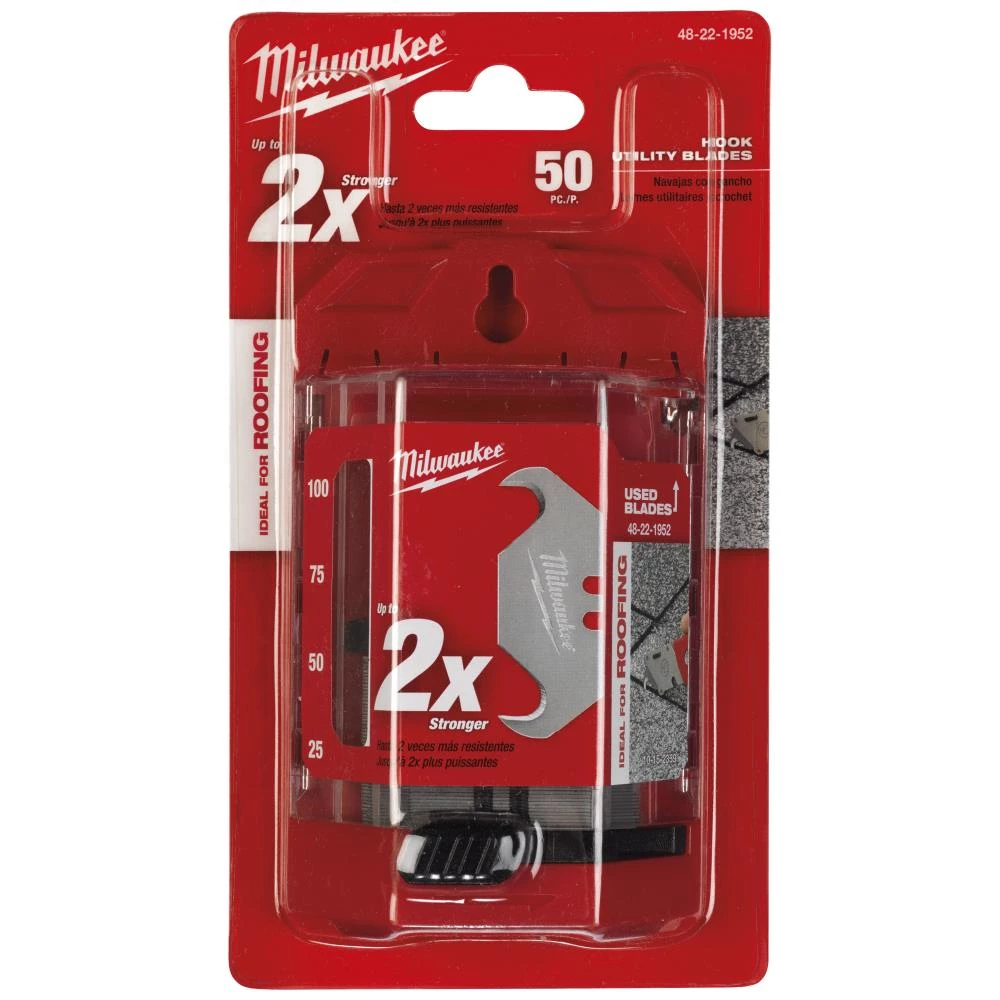 Knivblade m/krog t/hobbykniv, 50stk Knivblade m/krog t/hobbykniv, 50stk