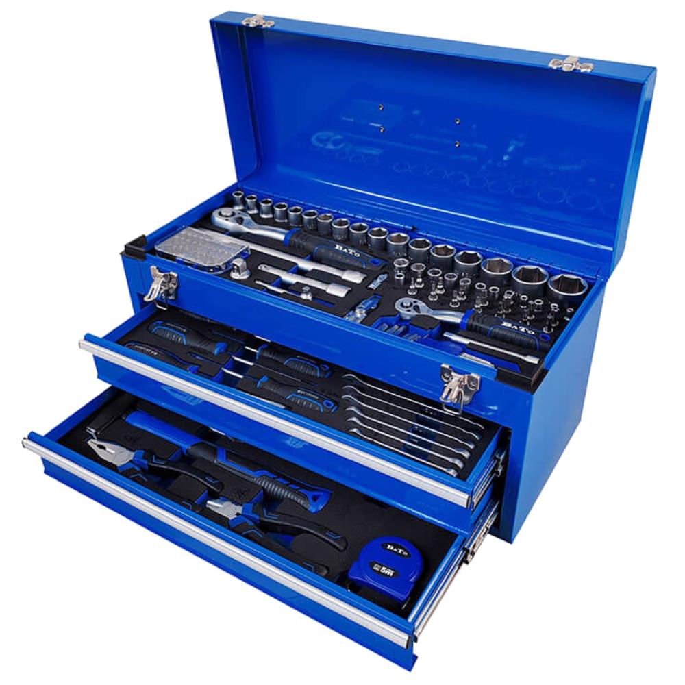 Værktøjssæt i stålkuffert, 120 dele Værktøjssæt i stålkuffert, 120 dele