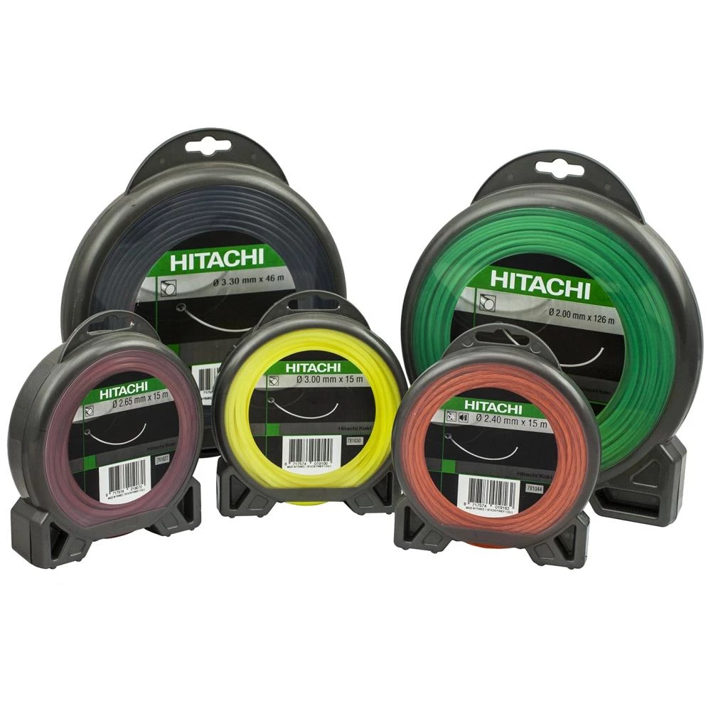 Græstrimmertråd 4kt 2,4mm×39m orange Græstrimmertråd 4kt 2,4mm×39m orange