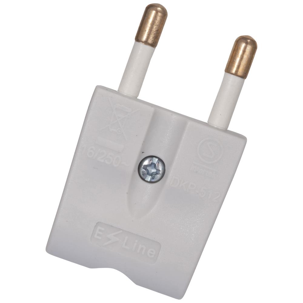 Stikprop flad grå 230V/16A Stikprop flad grå 230V/16A