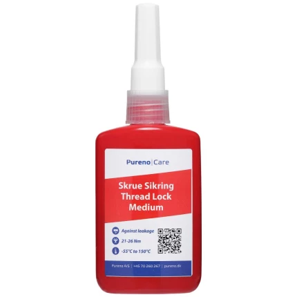 Pureno skruesikring medium 21-26Nm, 50ml