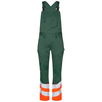 Safety overall stretch blue ink/hi-vis gul K136