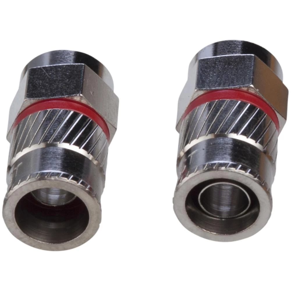 F-konnektor 2 stk. f/antennekabel ø6,6 mm F-konnektor 2 stk. f/antennekabel ø6,6 mm