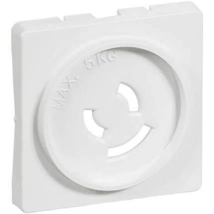 Lampestikdæksel 50×50 mm hvid