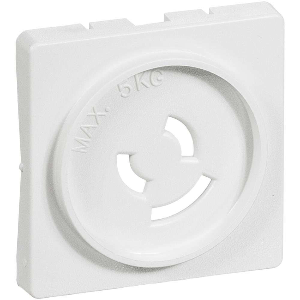 Lampestikdæksel 50×50 mm hvid Lampestikdæksel 50×50 mm hvid