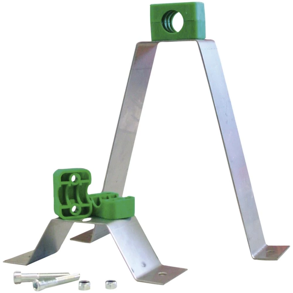 Beslag rørholder rustfri 200 mm Beslag rørholder rustfri 200 mm