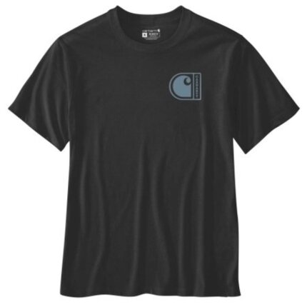 Carhartt t-shirt med ryg print sort str. XXL