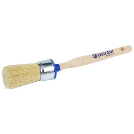 Rundpensel hårmix syntetisk/natur 40mm
