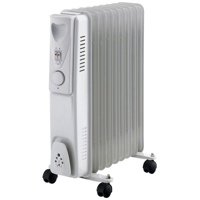 Gripo oliefyldt radiator 9 ribber 230V 2kW
