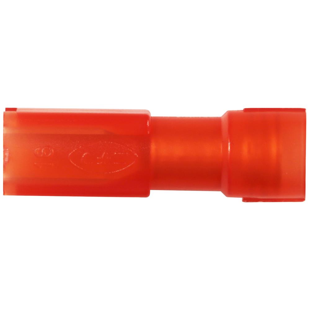 Spademuffe helisol. 0,5-1,5mm2 4,8×0,8 rød pk/100 Spademuffe helisol. 0,5-1,5mm2 4,8×0,8 rød pk/100