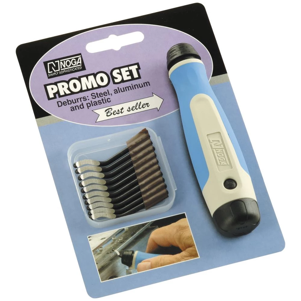 Noga afgratersæt NG8000 m/10 klinge Noga afgratersæt NG8000 m/10 klinge