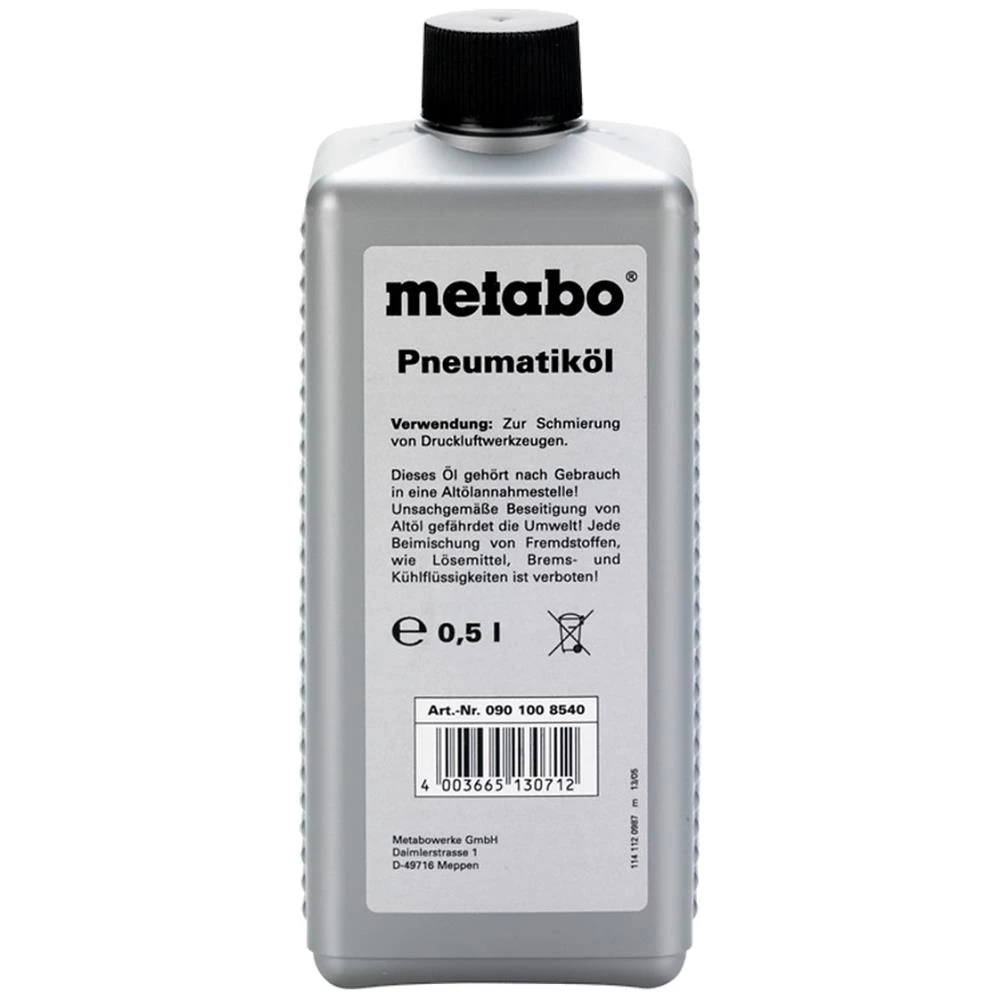 Specialolie t/trykluftværktøj 0,5ltr Specialolie t/trykluftværktøj 0,5ltr