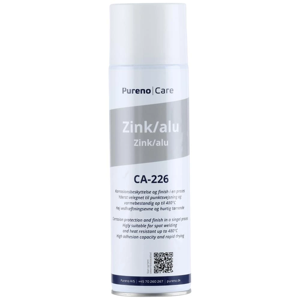 Pureno CA-226 zink-/aluspray 500ml Pureno CA-226 zink-/aluspray 500ml