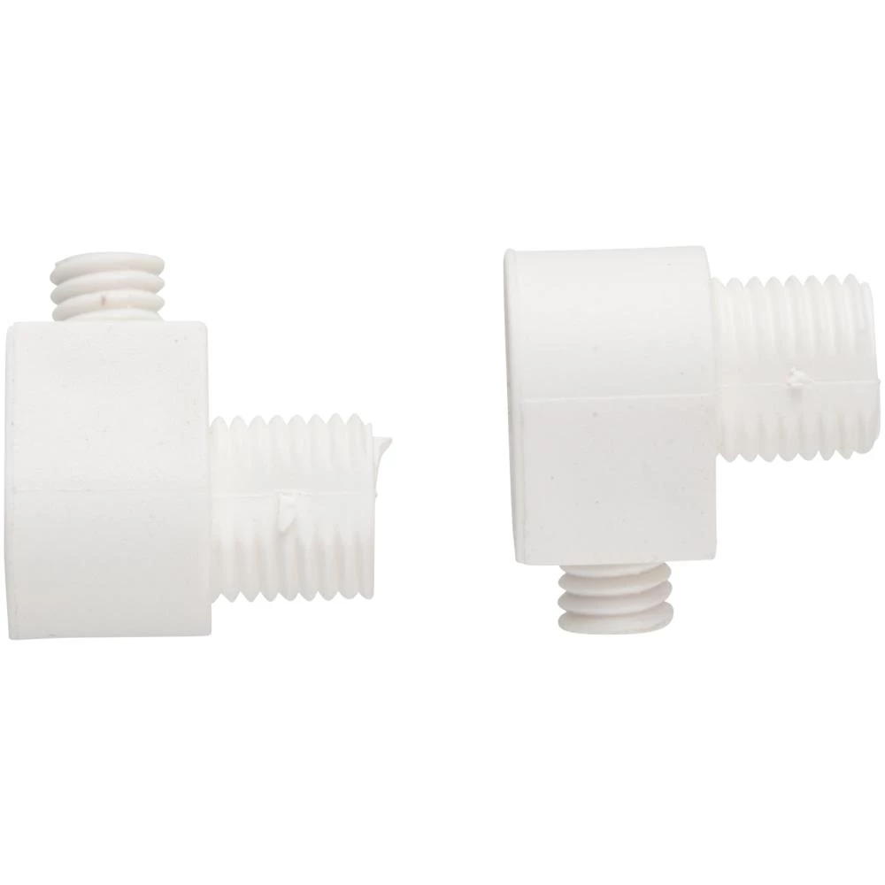 Aflastningsnippel m/udv. gevind hvid Aflastningsnippel m/udv. gevind hvid