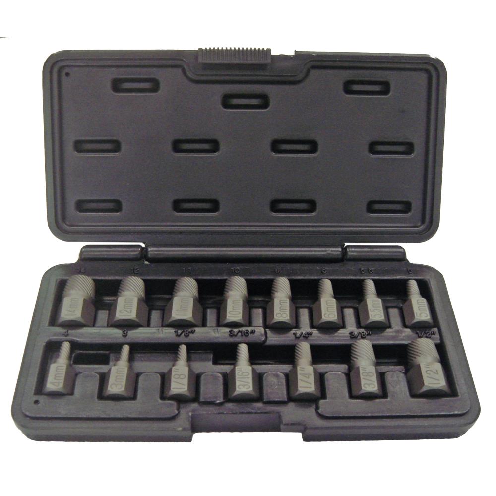 Skrueudtrækkersæt M3-14 mm Skrueudtrækkersæt M3-14 mm