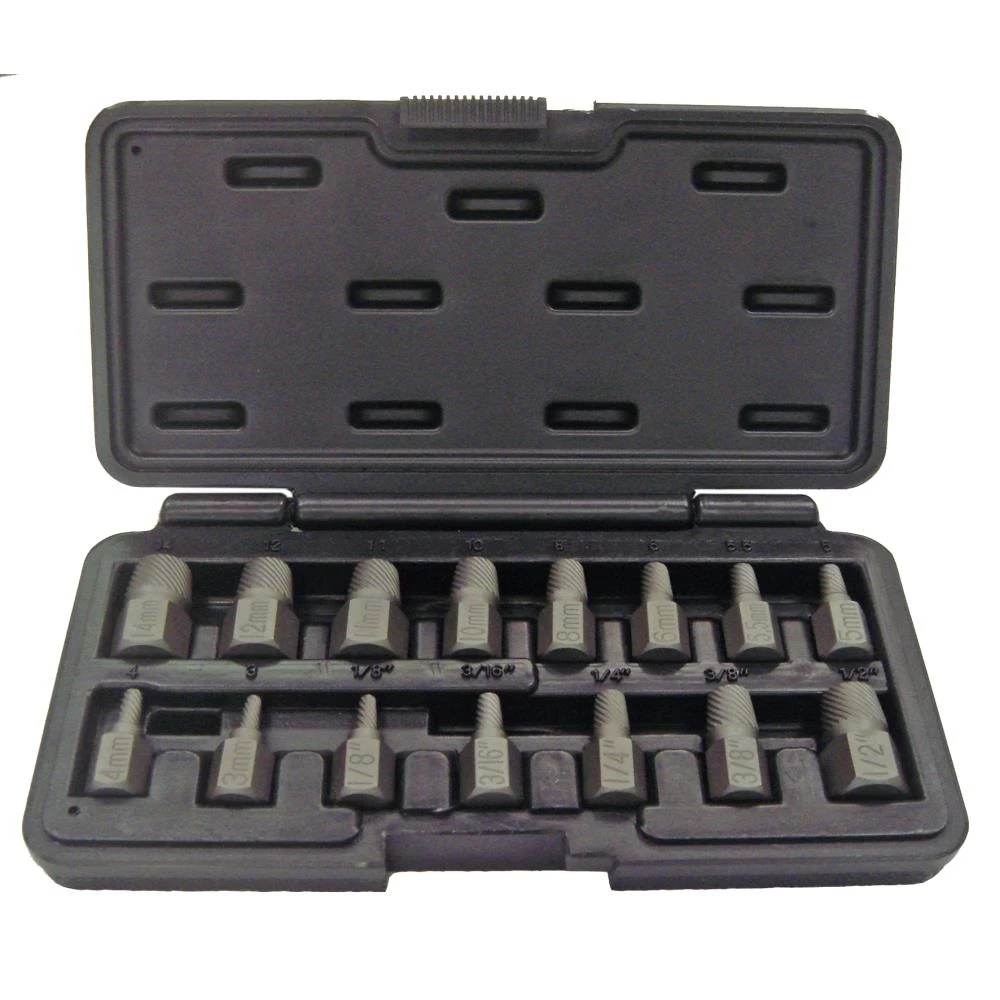 Skrueudtrækkersæt M3-14 mm Skrueudtrækkersæt M3-14 mm