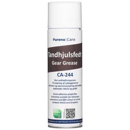 Pureno CA-244 tandhjulsfedt spray 500ml