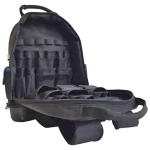 Værktøjs-rygsæk tekstil m/plastbund 46×36×18cm Værktøjs-rygsæk tekstil m/plastbund 46×36×18cm