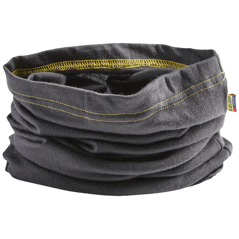 Halsrør 2037 merinould mørk grå/gul onesize Halsrør 2037 merinould mørk grå/gul onesize