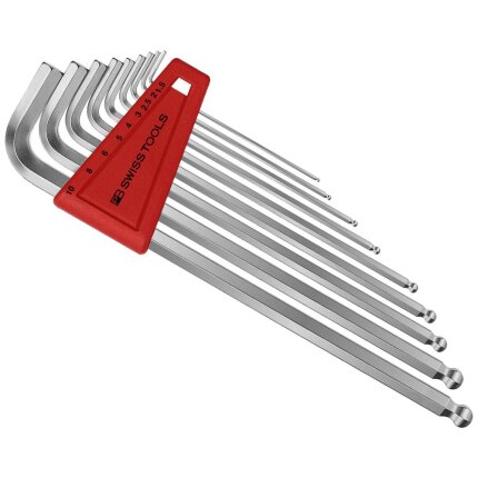 Stiftnøglesæt PB212ZH kort m/kugle 3/32-5/16″ 7stk