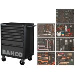 Bahco værktøjsvogn E72 26″ m/værktøj 416 dele Bahco værktøjsvogn E72 26″ m/værktøj 416 dele
