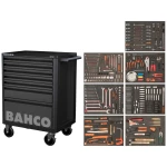Bahco værktøjsvogn E72 26″ m/værktøj 416 dele Bahco værktøjsvogn E72 26″ m/værktøj 416 dele