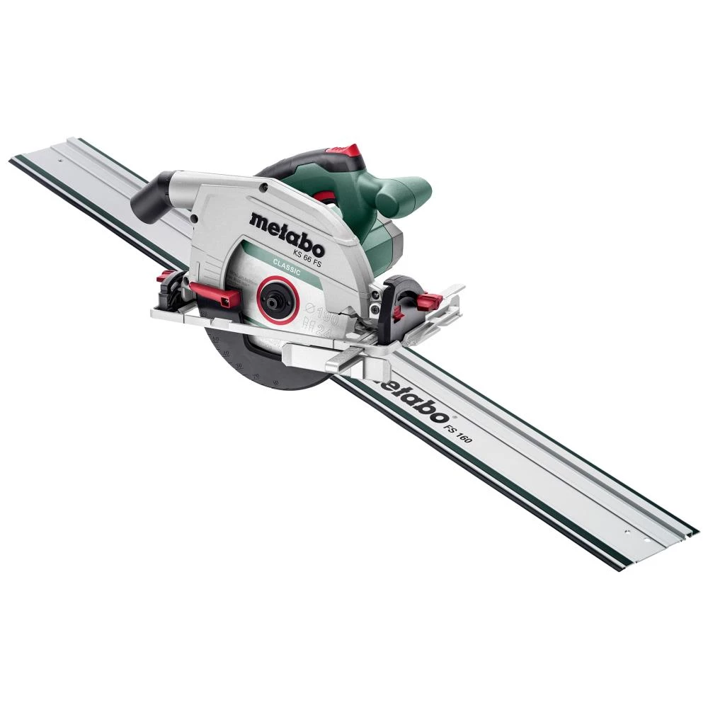 Rundsav 190mm 1400W KS 66 FS + styreskinne FS 160 Rundsav 190mm 1400W KS 66 FS + styreskinne FS 160