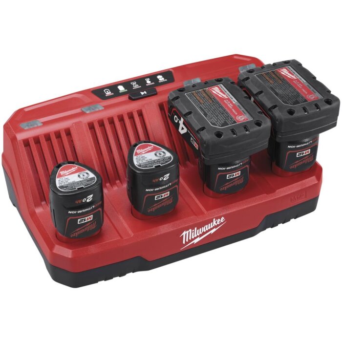 Ladeapparat multilader 4× sekventielt M12 C4