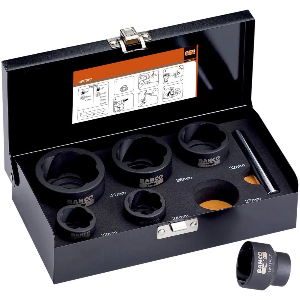 Twist topsæt 22-41mm BWTSP 7 dele Twist topsæt 22-41mm BWTSP 7 dele