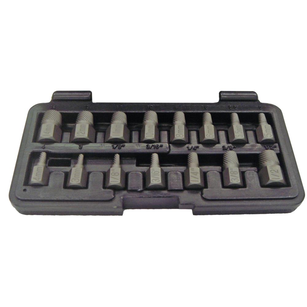 Skrueudtrækkersæt M3-14 mm Skrueudtrækkersæt M3-14 mm