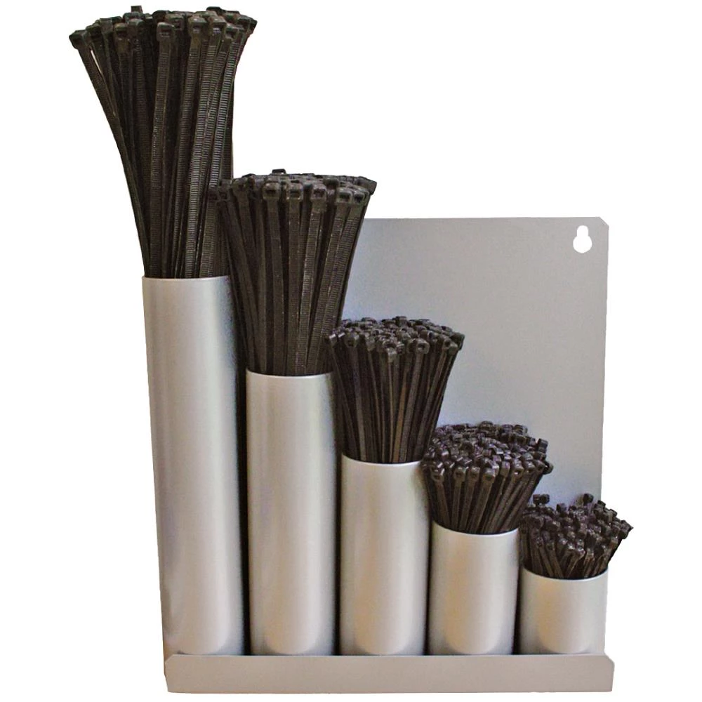 Kabelbindersortiment ass. 2×500stk m/holder & tang Kabelbindersortiment ass. 2×500stk m/holder & tang