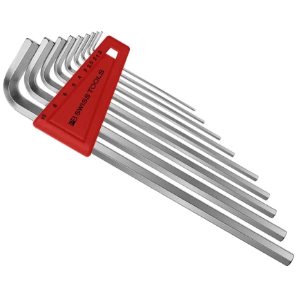 Stiftnøglesæt PB 211H lange 1,5-10mm 9stk Stiftnøglesæt PB 211H lange 1,5-10mm 9stk