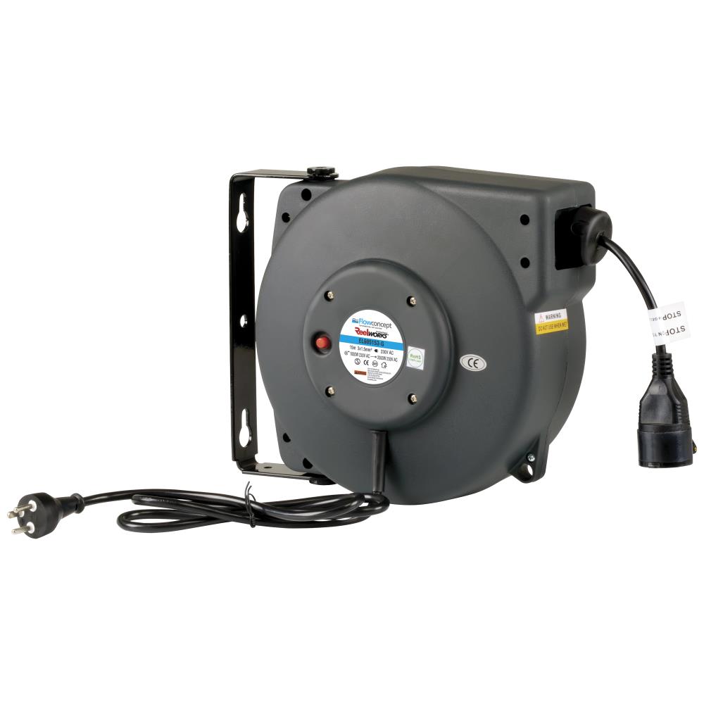 Aut. kabelopruller IP42 3G1,5 15mtr Aut. kabelopruller IP42 3G1,5 15mtr