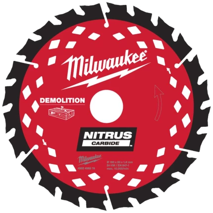 Rundsavklinge PWD 190×30×1,6mm 24ATB