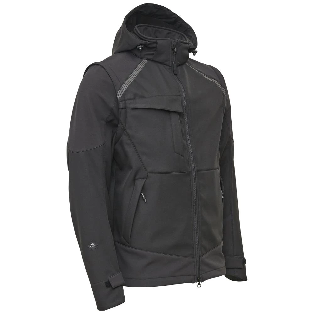 Softshelljakke m/aftagelige ærmer 117300 Softshelljakke m/aftagelige ærmer 117300